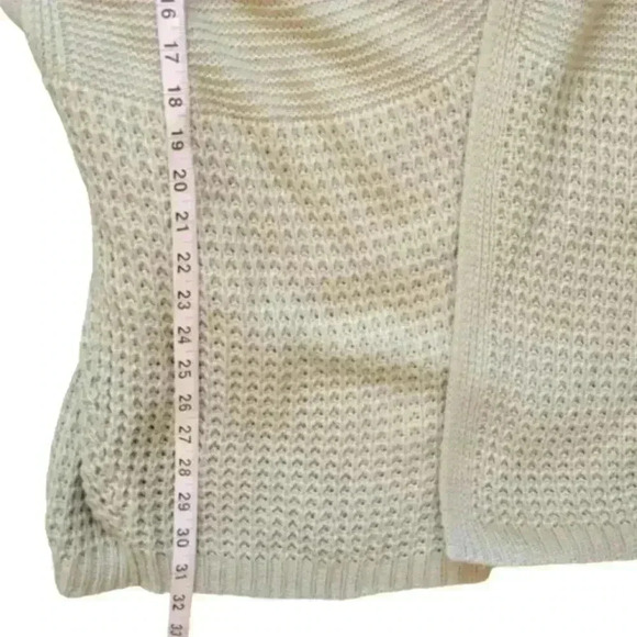 California moonrise open knit cardigan poncho style hoodie size xs - Picture 6 of 9